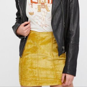 Free People Modern Femme Mini Skirt